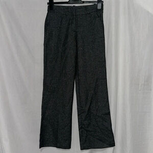 sparkly silver & black tweed modern fit Worthington dress pants size 4P